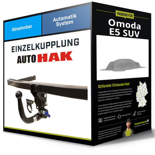 Abnehmbare anhängerkupplung - abnehmbare,