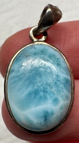 Larimar anhänger - larimar, –