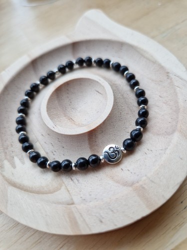 Armband schungit perlen - armband,