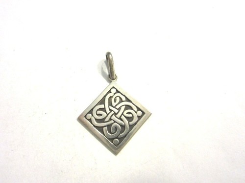 Silberanhänger mit muster - silberanhänger,