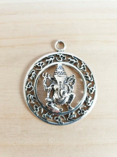 Rundes ganesha medaillon - ganesha, ♥