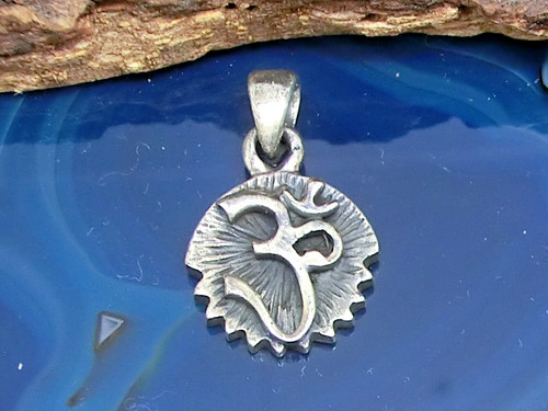 Aum anhänger 925 sterling - om,