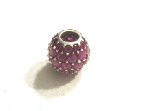 Silberanhänger beads pinkfb - silberanhänger,