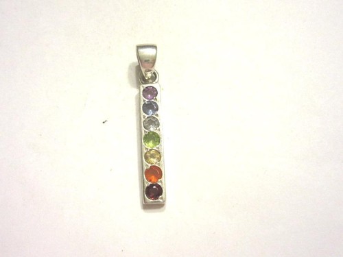 Silberanhänger multicolor - silberanhänger,