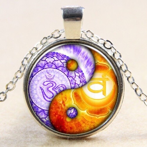 Anhänger yin yang - anhänger, cabochon