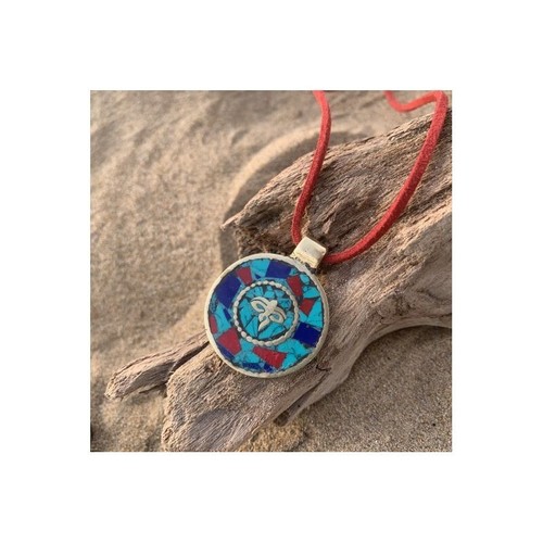 Tibetisches amulett anhänger - amulett,
