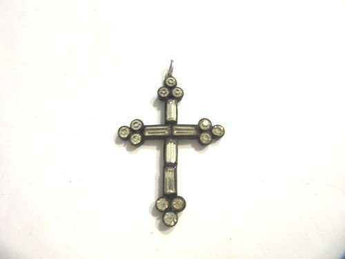 Silberanhänger kreuz mit - kreuz,